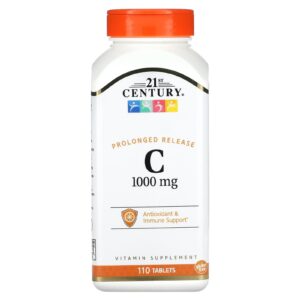 21st Century C-1000 Liberação Prolongada 1.000 mg 110 Comprimidos