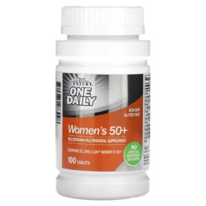 21st Century One Daily Feminino 50+ Multivitamínico Multimineral 100 Comprimidos