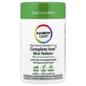 Rainbow Light Minicomprimidos+ Complete Iron™ 60 Comprimidos