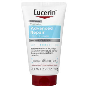 Eucerin Creme de Reparação Avançada para as Mãos Pele Muito Seca Sem Perfume 78 g (27 oz)