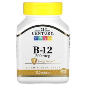 21st Century Vitamina B-12 500 mcg 110 Comprimidos