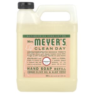 Mrs. Meyers Clean Day Refil de Sabonete para as Mãos Gerânio 975 ml (33 fl oz)