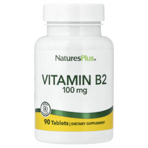 NaturesPlus Vitamina B2 100 mg 90 Comprimidos