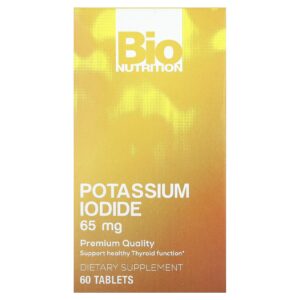 Bio Nutrition Iodeto de Potássio 65 mg 60 Comprimidos