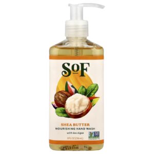 SoF Sabonete Líquido Nutritivo para as Mãos Manteiga de Karité 236 ml (8 fl oz)