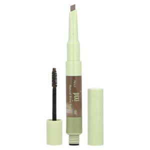 Pixi Beauty Duo Natural para Sobrancelhas 2 em 1 Lápis e Gel para Sobrancelhas 0305 Marrom Natural 1 Unidade
