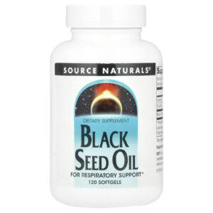 Source Naturals Óleo de Cominho Preto 120 Cápsulas Softgel (500 mg por Cápsula Softgel)