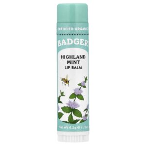 Badger Balm Labial Menta das Montanhas 42 g (015 oz)