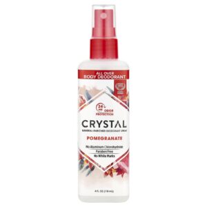 CRYSTAL Spray Desodorante Mineral Romã 118 ml (4 fl oz)