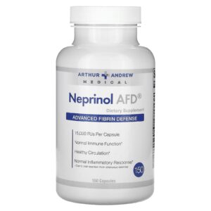 Arthur Andrew Medical Neprinol AFD Fibrina para Defesa Avançada 15.000 UF 150 Cápsulas