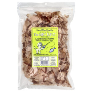 Cat-Man-Doo Brown Wow Bonito The Big Bag Flocos de Bonito Desidratados Extragrandes Para Cães 114 g (4 oz)