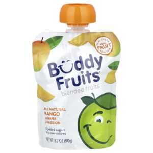 Buddy Fruits Mistura de Frutas Manga Banana e Maracujá 90 g (32 oz)