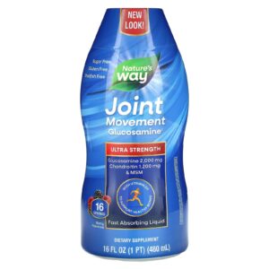Natures Way Joint movement Glicosamina Ultraforte Fruto Silvestre 480 ml (16 fl oz)