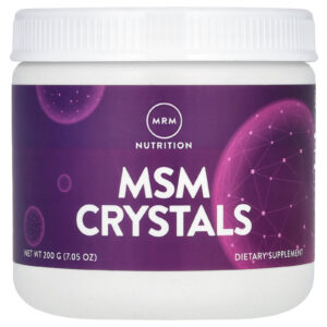 MRM Nutrition Cristais de MSM 1.000 mg 200 g (705 oz)