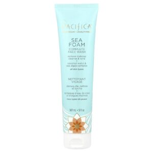 Pacifica Espuma do Mar Sabonete Líquido Facial Completo Todos os Tipos de Pele 147 ml (5 fl oz)