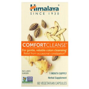 Himalaya Comfort Cleanse 60 Cápsulas Vegetarianas