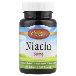 Carlson Ácido Nicotínico 50 mg 300 Comprimidos