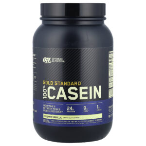 Optimum Nutrition Gold Standard 100% Caseína Baunilha Cremosa 825 g (181 lb)