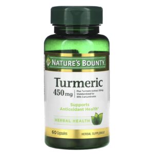 Natures Bounty Turmeric 450 mg 60 Cápsulas