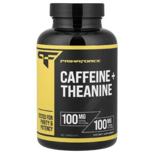 Primaforce Caffeine + Theanine 180 Capsules