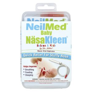 Squip Aspirador Nasal-Oral da NeilMed NasaKleen para Bebês e Crianças 1 Kit