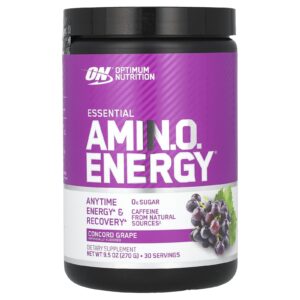 Optimum Nutrition Essential Amin.O. Energy® Uva de Concórdia 270 g (95 oz)