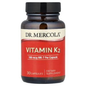 Dr. Mercola Vitamina K2 180 mcg 30 Cápsulas