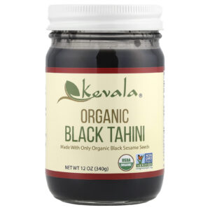 Kevala Tahine Preto Orgânico 340 g (12 oz)