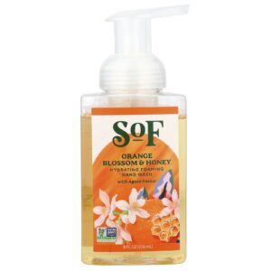 SoF Sabonete Hidratante para as Mãos com Néctar de Agave Flor de Laranja e Mel 236 ml (8 fl oz)