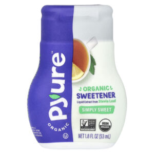 Pyure Adoçante de Estévia Líquida Orgânica Simply Sweet 53 ml (18 fl oz)