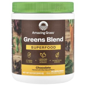 Amazing Grass Superalimento Verde Chocolate 240 g (85 oz)