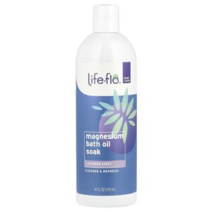 Life-flo Imersão em Óleo de Banho de Magnésio Lavanda 473 ml (16 fl oz)