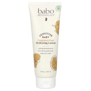 Babo Botanicals Bebês Sensíveis Loção Hidratante Sem Perfume 237 ml (8 fl oz)