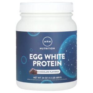MRM Nutrition Proteína de Clara de Ovo Natural Chocolate 680 g (24 oz)