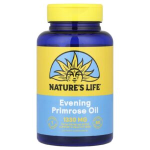 Natures Life Óleo de Prímula 1.300 mg 60 Cápsulas Softgel