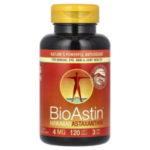 Nutrex Hawaii BioAstin Astaxantina Havaiana 4 mg 120 Softgel