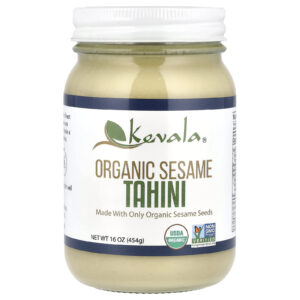 Kevala Tahini de Gergelim Orgânico 16 oz (454 g)
