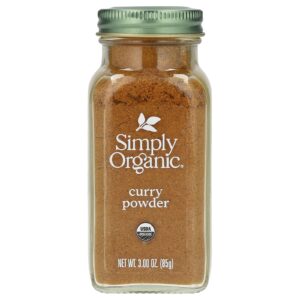 Simply Organic Curry em Pó 3.00 oz (85 g)