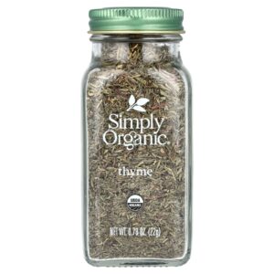 Simply Organic Tomilho 22 g (078 oz)