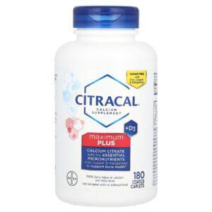 Citracal Maximum Plus +D3 180 Cápsulas Revestidas