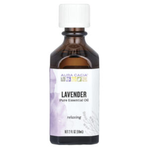 Aura Cacia Óleo Essencial Puro Lavanda 59 ml (2 fl oz)