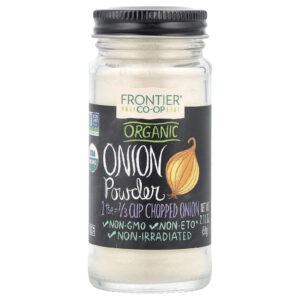 Frontier Co-op Cebola Orgânica em Pó 59 g (210 oz)