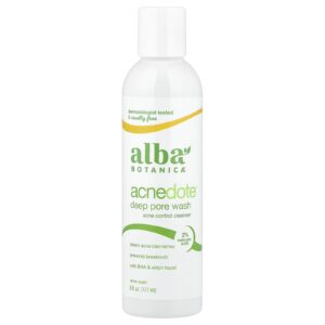 Alba Botanica Acnedote® Sabonete Líquido Profundo para Poros 177 ml (6 fl oz)