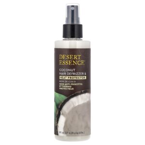 Desert Essence Antifrizz e Protetor Térmico para Cabelos de Coco 237 ml (85 oz)