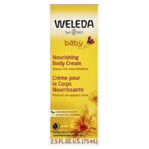 Weleda Bebês Creme Corporal Nutritivo Extratos de Calêndula 75 ml (25 fl oz)