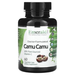 Emerald Laboratories Camu-camu 60 Cápsulas Vegetais (500 mg por Cápsula)