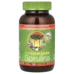 Nutrex Hawaii Pure Hawaiian Spirulina® 1.000 mg 180 Comprimidos