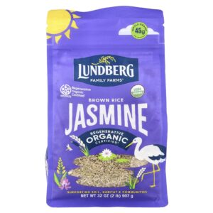 Lundberg Arroz Integral Jasmim 907 g (32 oz)