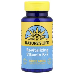 Natures Life Vitamina K-2 Revitalizante 5.000 mcg 60 Comprimidos