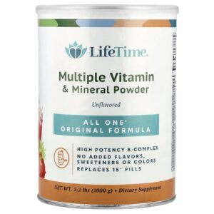 All One Nutritech Fórmula Original Várias Vitaminas e Minerais em Pó Sem Sabor 1.000 g (22 lbs)